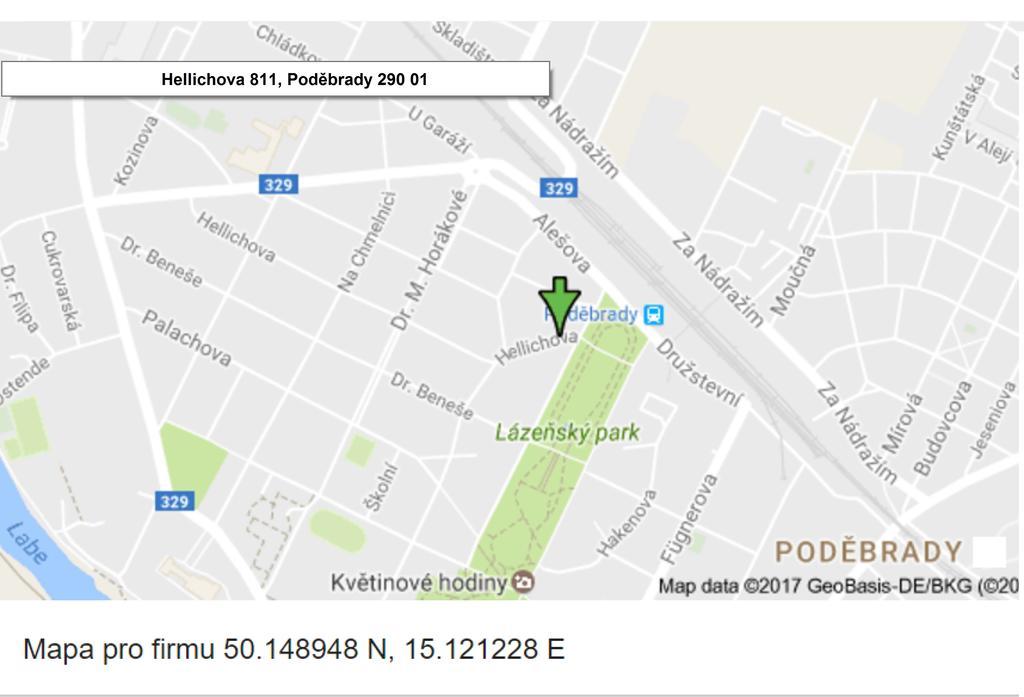 Apartment Promenada Poděbrady Kültér fotó